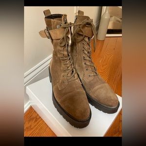 Sam Edelman lace up combat boots